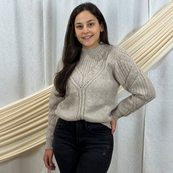 Open Work Sweater - Picture 1 of 3